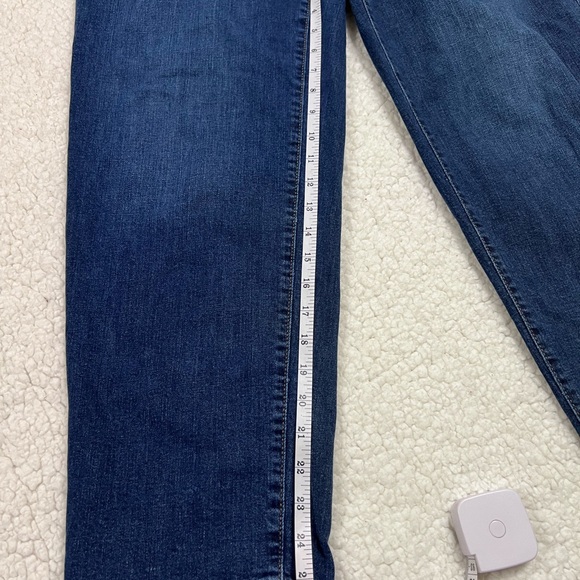 Banana Republic High Rise Classic Straight Leg Jeans Medium Wash Sz 31/12 - Picture 4 of 6